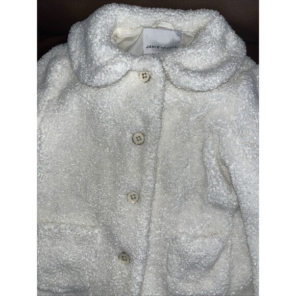 Beni And Jack San Francisco Beige Shepa Girls Jacket 3-4 100% Polyester Sherpa - Picture 3 of 6